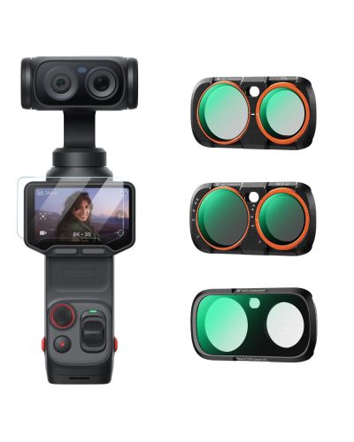 K&F Concept CPL Black Diffusion 1/4 ND2-32 Filter Kit for Insta360 Luna Ultra