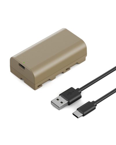 K&F Concept 3500mAh NP-F550 Battery for Sony NP-F550 with USB-C Fast Charging