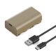 K&F Concept 3500mAh NP-F550 Battery for Sony NP-F550 with USB-C Fast Charging K&F Concept 3500mAh NP-F550 Battery for Sony NP-F550 with USB-C Fast Charging