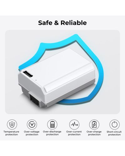 K&F Concept NP-FW50 Battery 1100mAh Type-C Fast Charging Compatible with Sony (2 Pack)