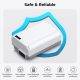K&F Concept NP-FW50 Battery 1100mAh Type-C Fast Charging Compatible with Sony (2 Pack)