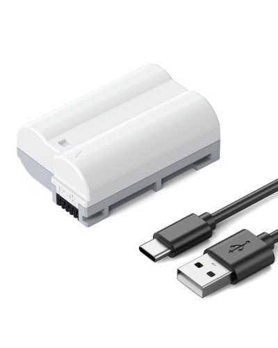 K&F Concept 2600mAh EN-EL15C Battery USB-C Fast Charging Z6iii Battery for Nikon Camera