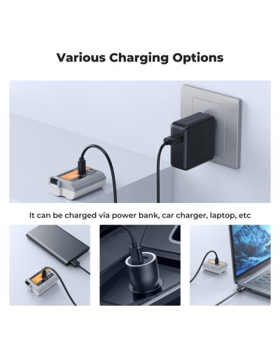 K&F Concept 2600mAh EN-EL15C Battery USB-C Fast Charging Z6iii Battery for Nikon Camera