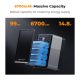 K&F Concept KF-V99 Pro Mini Vmount Battery 99Wh 6700mAh (Silver)