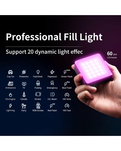 Ulanzi VL49 Pro Rechargeable Mini RGB Light