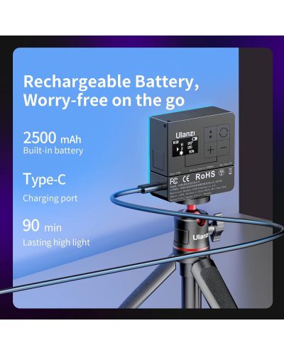 Ulanzi VL49 Pro Rechargeable Mini RGB Light