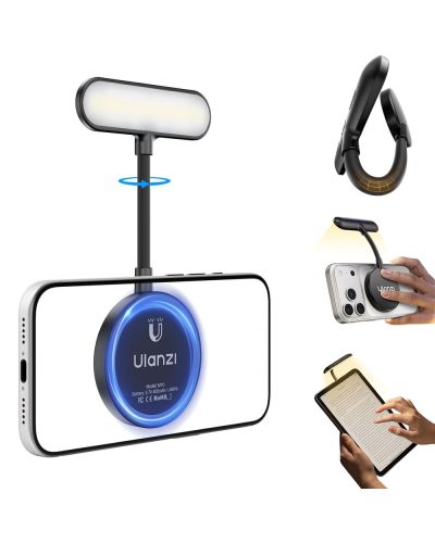 Ulanzi M10 Flexible Magnetic Bi-Color LED Phone Light