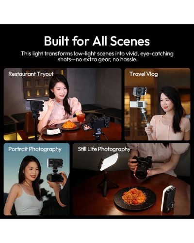 Ulanzi PL25 25W Bi-Color Mini Camera LED Video Light