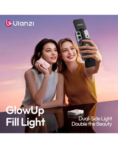 Ulanzi GL01 GlowUp Fill Light for Smartphone (Noir Black)