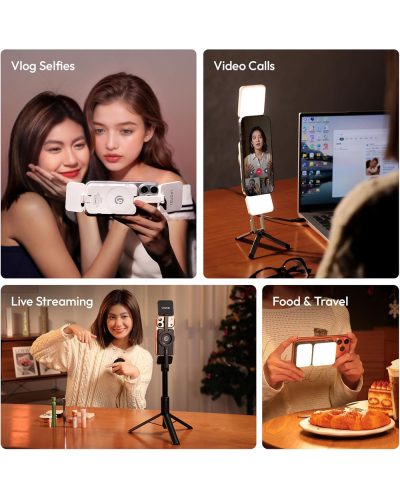 Ulanzi GL01 GlowUp Fill Light for Smartphone (Noir Black)