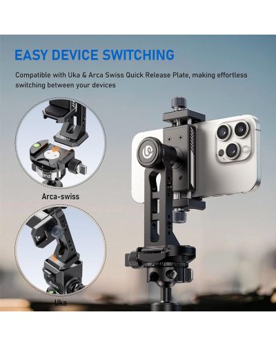 Ulanzi MA53 Universal Phone Tripod Mount Clamp