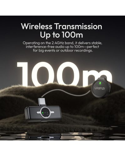 Ulanzi A21 2-Person Wireless Microphone System (Type-C)