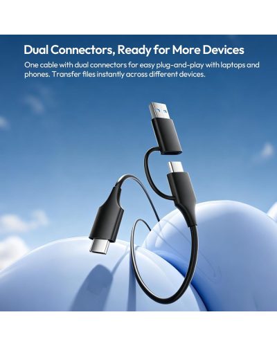 Ulanzi DC04 4-in-1 Card Reader SD/microSD/CFexpress A and B USB-C Black