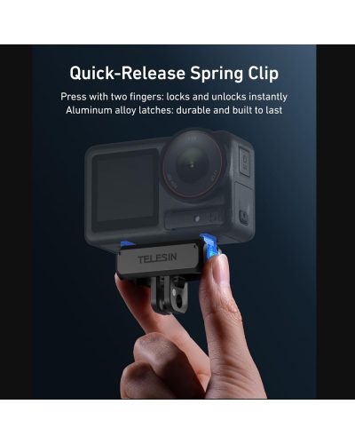 TELESIN Magnetic Adapter Mount for DJI Osmo Action 5 Pro/4/3 & OSMO 360