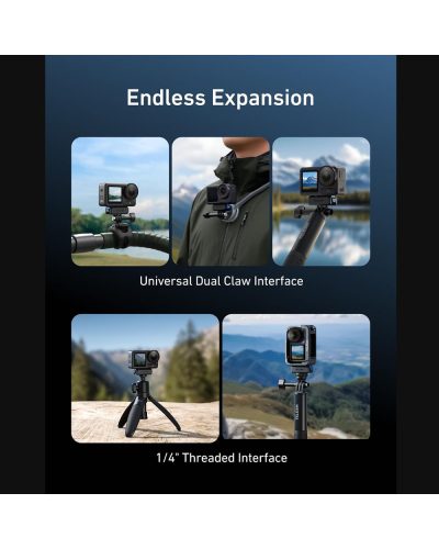 TELESIN Magnetic Adapter Mount for DJI Osmo Action 5 Pro/4/3 & OSMO 360