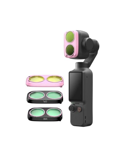 TELESIN Cool Rose+CPL+VND Filter Kit for DJI Oamo Pocket 4P TELESIN Cool Rose+CPL+VND Filter Kit for DJI Oamo Pocket 4P
