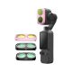TELESIN Cool Rose+CPL+VND Filter Kit for DJI Oamo Pocket 4P
