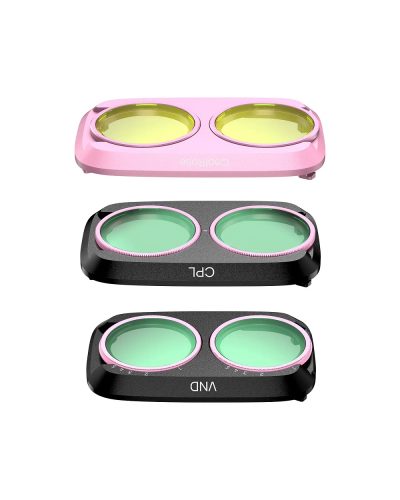 TELESIN Cool Rose+CPL+VND Filter Kit for DJI Oamo Pocket 4P TELESIN Cool Rose+CPL+VND Filter Kit for DJI Oamo Pocket 4P