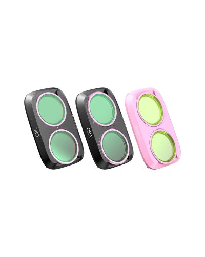 TELESIN Cool Rose+CPL+VND Filter Kit for DJI Oamo Pocket 4P