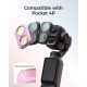 TELESIN Cool Rose+CPL+VND Filter Kit for DJI Oamo Pocket 4P