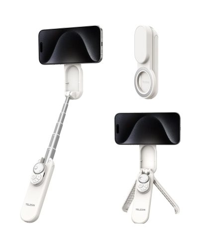 TELESIN Magnetic Mini Selfie Stick Phone Tripod