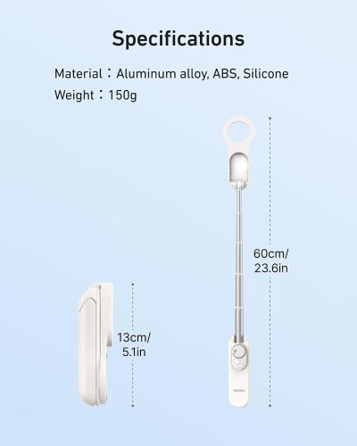 TELESIN Magnetic Mini Selfie Stick Phone Tripod TELESIN Magnetic Mini Selfie Stick Phone Tripod
