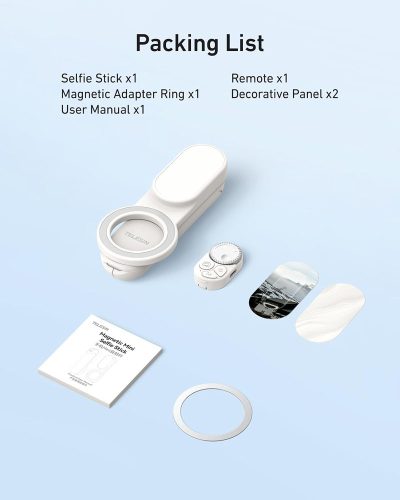 TELESIN Magnetic Mini Selfie Stick Phone Tripod TELESIN Magnetic Mini Selfie Stick Phone Tripod