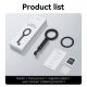 TELESIN Magnetic Plate for 3-Claw Mount for Smartphones TELESIN Magnetic Plate for 3-Claw Mount for Smartphones