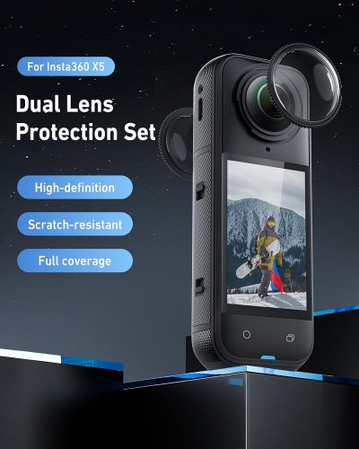 TELESIN Dual-Lens Protection Set for Insta360 X5