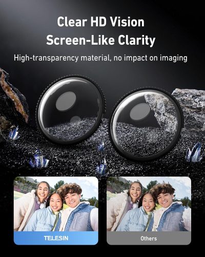 TELESIN Dual-Lens Protection Set for Insta360 X5