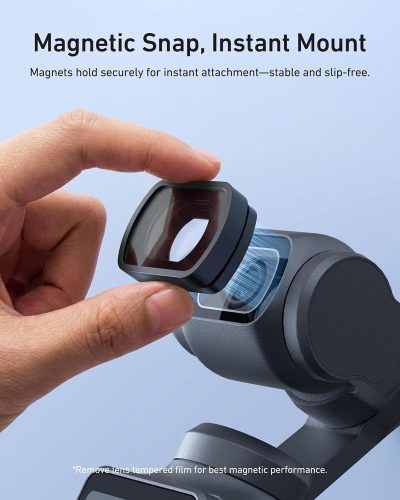 TELESIN Wide-Angle Lens for DJI Osmo Pocket 3/4