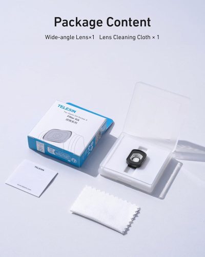 TELESIN Wide-Angle Lens for DJI Osmo Pocket 3/4