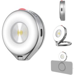 TELESIN 2in1 Magnetic Flashlight &amp; Selfie Light