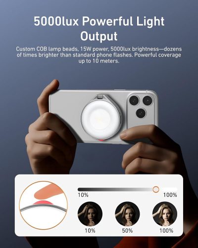 TELESIN 2in1 Magnetic Flashlight & Selfie Light TELESIN 2in1 Magnetic Flashlight & Selfie Light