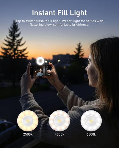 TELESIN 2in1 Magnetic Flashlight & Selfie Light TELESIN 2in1 Magnetic Flashlight & Selfie Light