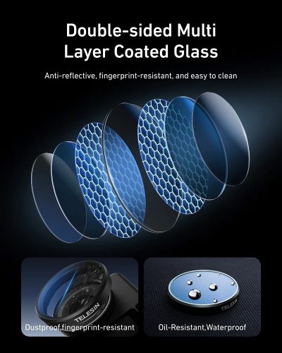 TELESIN Light Pollution Filter for DJI Action 6