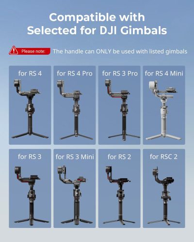 SmallRig Sling Handle for DJI RS 2/RSC 2/RS 3/RS 3 Pro/RS 3 Mini/RS 4/RS 4 Pro/RS 4 Mini 3028E