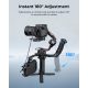 SmallRig Sling Handle for DJI RS 2/RSC 2/RS 3/RS 3 Pro/RS 3 Mini/RS 4/RS 4 Pro/RS 4 Mini 3028E