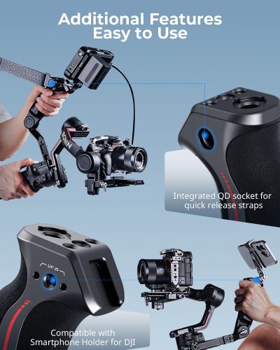 SmallRig Sling Handle for DJI RS 2/RSC 2/RS 3/RS 3 Pro/RS 3 Mini/RS 4/RS 4 Pro/RS 4 Mini 3028E