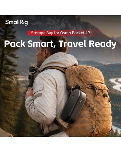 SmallRig Storage Bag for DJI Osmo Pocket 4P/Insta360 Luna Ultra