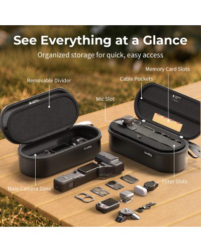 SmallRig Storage Bag for DJI Osmo Pocket 4P/Insta360 Luna Ultra