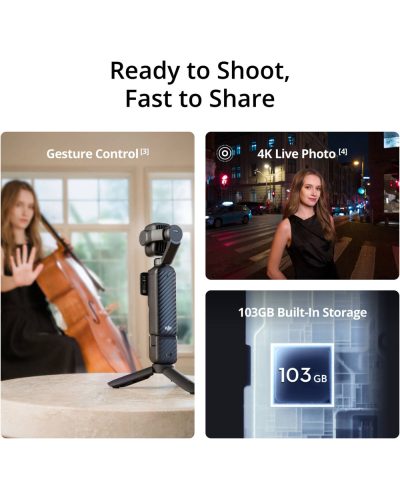 DJI Osmo Pocket 4P Standard Combo