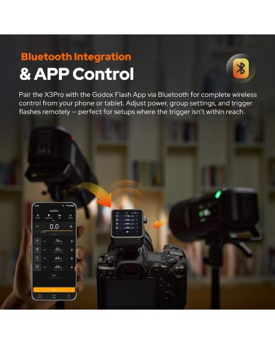 Godox X3Pro S Touchscreen TTL Wireless Flash Trigger for Sony