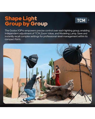 Godox X3Pro S Touchscreen TTL Wireless Flash Trigger for Sony