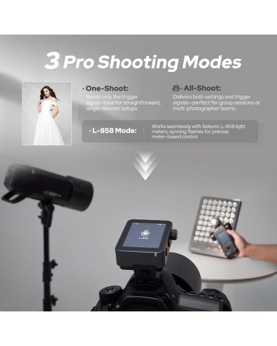 Godox X3Pro F Touchscreen TTL Wireless Flash Trigger for FUJIFILM