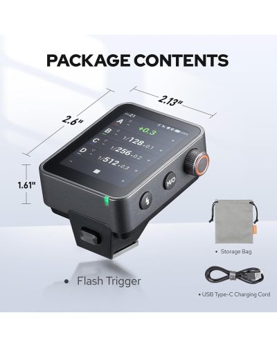 Godox X3Pro F Touchscreen TTL Wireless Flash Trigger for FUJIFILM
