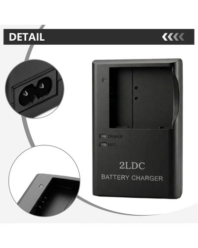 Battery Charger for CB-2LDC PowerShot A2300 A2400 A2500 A2600 A3400 A3500 A4000 ELPH 130 320 SX410 SX400 SX420 SX620 SX720 is HS