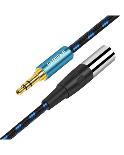 3Pin Mini XLR to Jack 3.5mm Plug Stereo Audio Balanced Cable 1.5M 3Pin Mini XLR to Jack 3.5mm Plug Stereo Audio Balanced Cable 1.5M