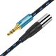 3Pin Mini XLR to Jack 3.5mm Plug Stereo Audio Balanced Cable 1.5M