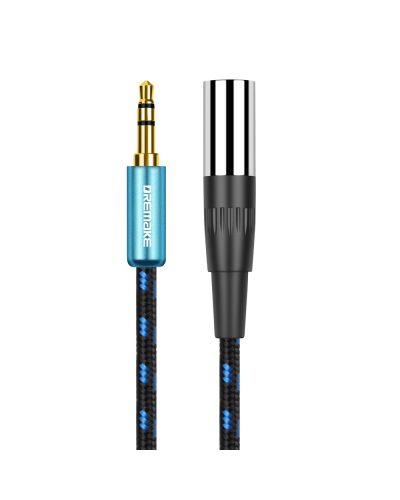 3Pin Mini XLR to Jack 3.5mm Plug Stereo Audio Balanced Cable 1.5M